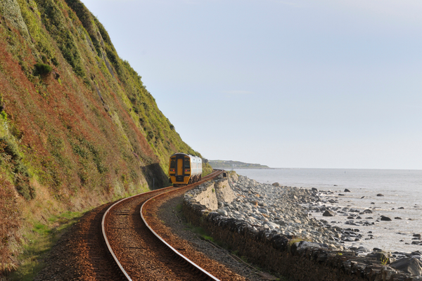 Cambrian Railway Train Near Harlech